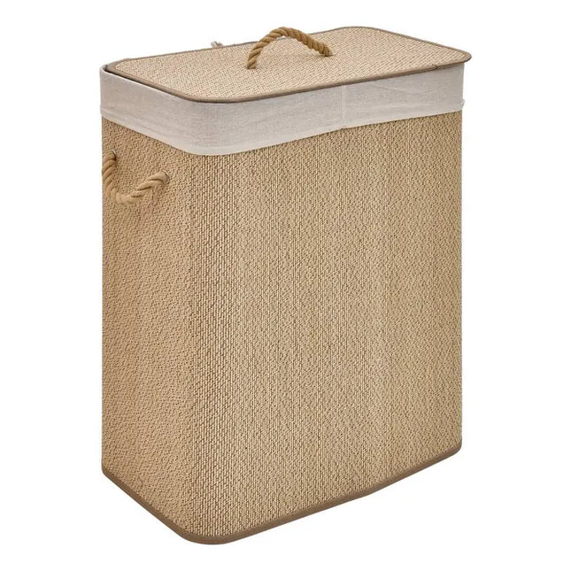 Cesta de ropa "Stemy" de 100 litros, color marrón - 204976B
