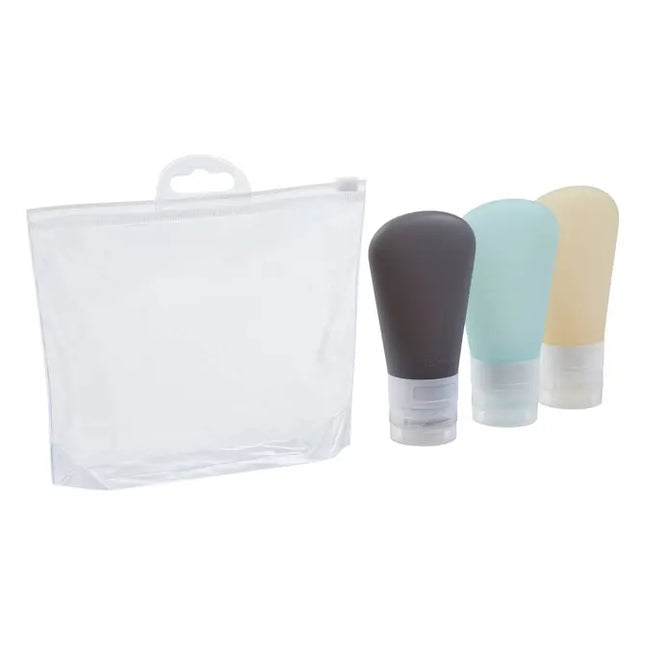 3 tubos de silicona con estuche azul, 60 ml - 204982