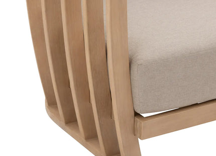 Salón de jardín LEMINDO Eucalipto 5 plazas  - 205210