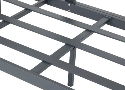 Sofá de jardín ÉVASION + 2 sillones + 1 mesita Grafito 3 plazas - 205244A