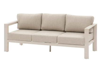 Sofá de jardín ÉVASION + 2 sillones + 1 mesita Arcilla 3 plazas - 205244B