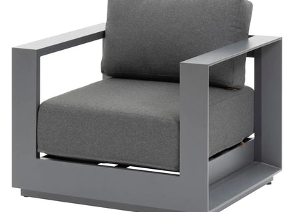 Salón de jardín ALLURE Grafito 5 plazas - 205262A