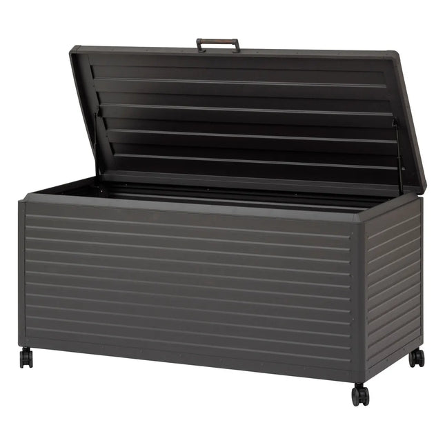 Baúl de almacenamiento "Edenio" grafito L 182,2x78x89,4cm en aluminio - 205272A