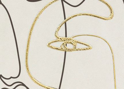 Cuadro enmarcado "Coralie" estampado 45x60cm - 205676