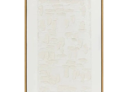 Decoración de pared "Talima" 3D, blanca, 60x90cm - 205686