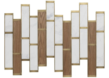 Deco de pared "Alisha" mármol 96x74cm - 205701