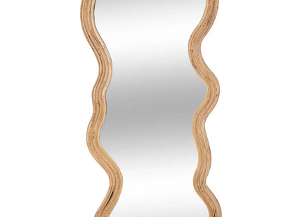 Espejo de ratán orgánico "Maggie" 179x86cm - 205702