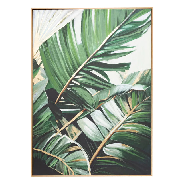 Cuadro pintado enmarcado "Tahina" 100x140cm - 205712A