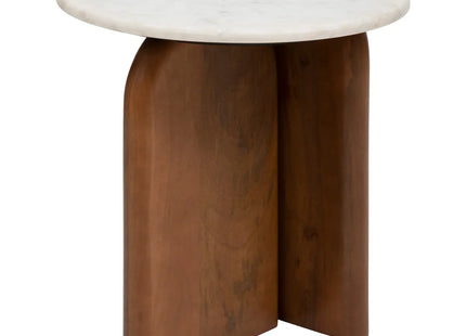 Mesa auxiliar "Nanda" blanca 56,5x5151cm - 205803