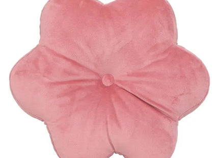 Almohada infantil  con forma de flor rosa "Amelia" de 38 cm de diámetro - 205807