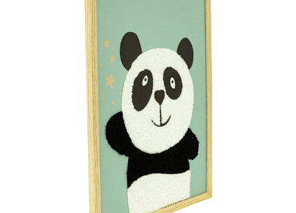 Cuadro impreso enmarcado panda "Andy" 30x40cm - 205837