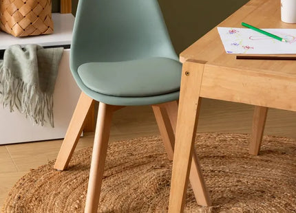 Silla infantil "Baya" verde - 205840C