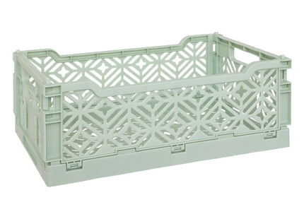 Caja plegable  "Arry" verde 40x30x15cm - 205859C