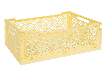 Caja plegable  "Arry" amarilla 40x30x15cm - 205859A