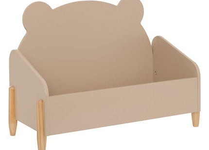 Baúl "Douceur" osito 61x44cm MDF beige - 205878