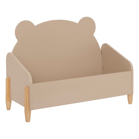 Baúl "Douceur" osito 61x44cm MDF beige - 205878