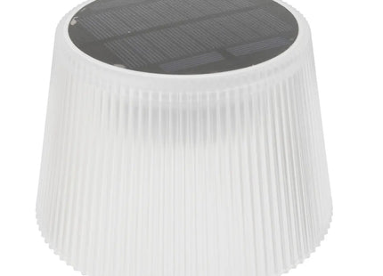 Velador solar y USB para exterior "Katy" blanca A30cm - 205935