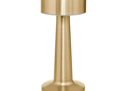 Velador LED USB de exterior dorada "Halto" A21cm - 205947