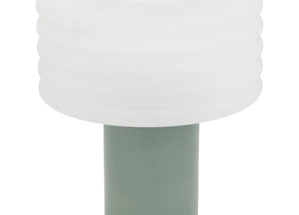 Velador de mesa "Asti" verde A36cm - 205956B