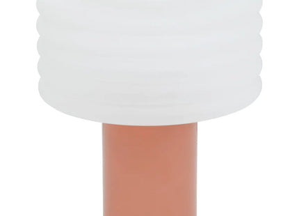 Velador de mesa "Asti" rosa A36cm - 205956C