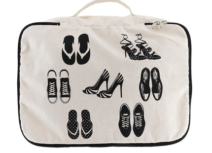 Bolsa de viaje para zapatos con cremallera - 20607104