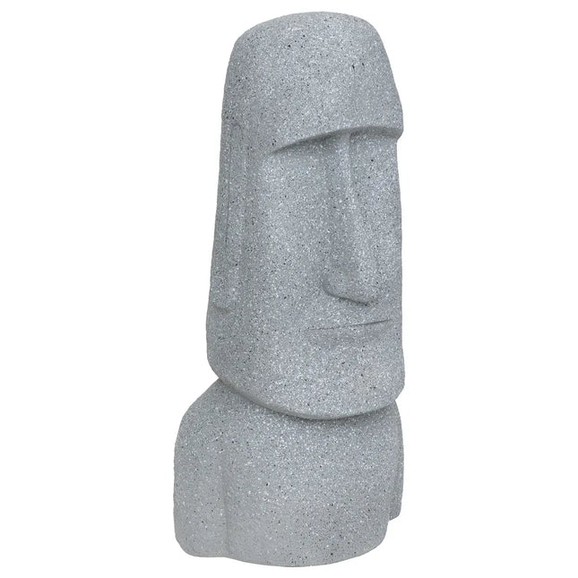 Estatua de exterior "Moai" gris A82cm - 206135
