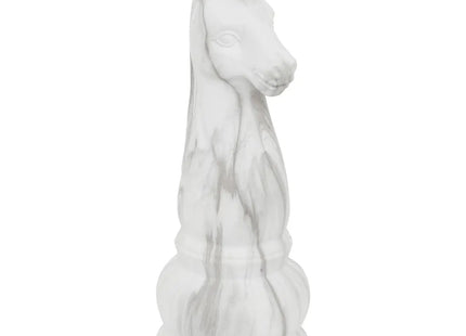 Piezas de ajedrez decorativas "Olen" gris A26,5cm - 206145