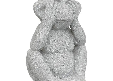 Mono decorativo de exterior Sohel, 42 cm de alto, resina gris 3 modelos - 206200