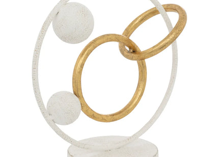 Decoración de mesa blanca "Rob" A30cm - 206225