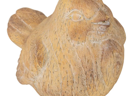 Estatuilla de pájaro "Birdy" beige A13,5cm - 206235