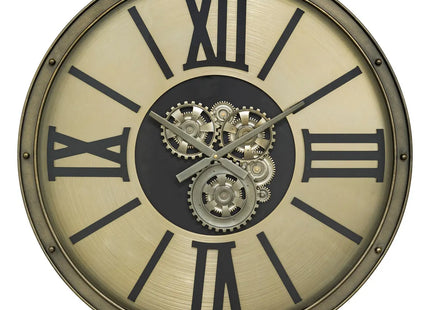 Reloj "Parker" plata  D80cm - 206471