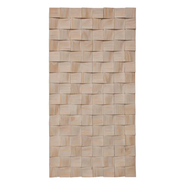 Decoración de pared "Damya" color beige 111x56cm - 206475