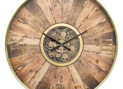 Reloj marrón "Keane" D80cm - 206481