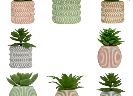 Pequeña planta artificial "Ubi" A7cm - 206505