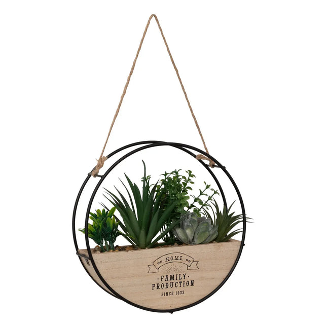 Planta colgante artificial "Krist" D20cm - 206553