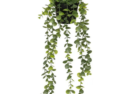 Eucalipto artificial en maceta "Merly" verde, 51 cm de alto - 206561