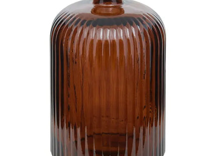 Jarrón "Luz" color ámbar, 23 cm de altura- 206592B