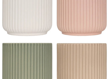 Jardinera de cerámica "Nuria" D13xA12cm - 206599