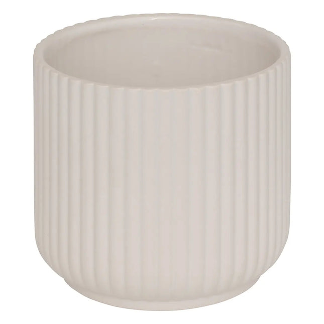 Jardinera de cerámica "Nuria" D13xA12cm - 206599