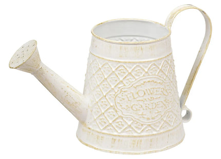 Regadera blanca "Tino" 27x16cm - 206626