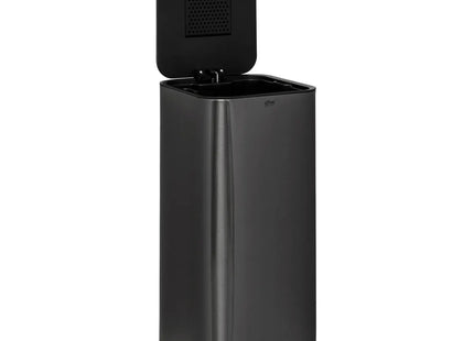 Basurero "Delta"  30L negro carbón - 206702C