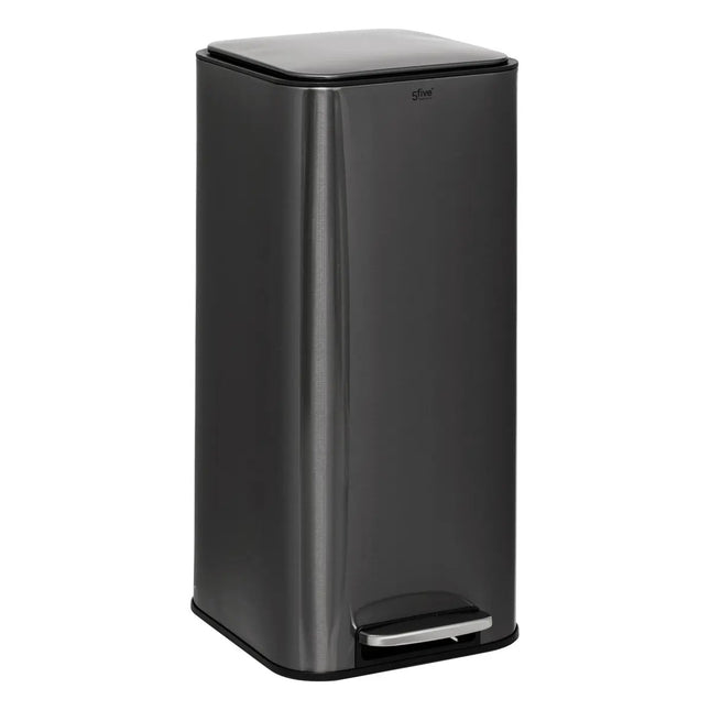 Basurero "Delta"  30L negro carbón - 206702C