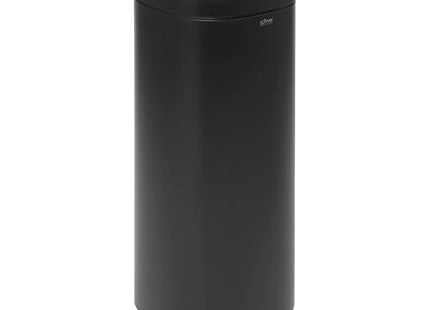 Basurero metálico 50L negro - 206705B