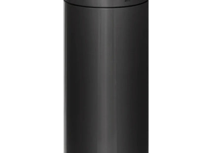 Basurero automático "Delta" de metal negro de 40L - 206763