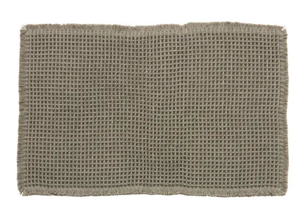 Alfombra de gofre de 80x50cm, color verde - 206936A