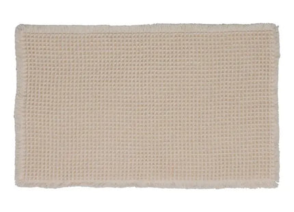 Alfombra de gofre de 80x50cm, color beige - 206936C