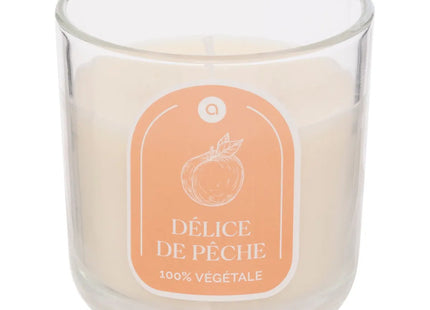 Vela perfumada "Floa" pesca 115gr - 207013C