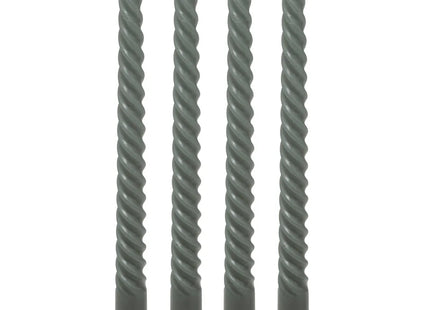4 velas verde "Twist Many" de 180gr - 207036H