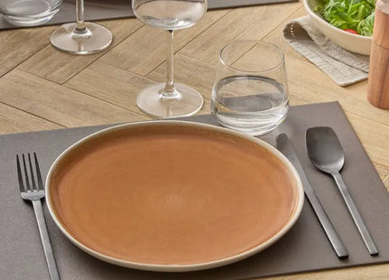 Plato "Wonja" ocre D27cm -  207231A