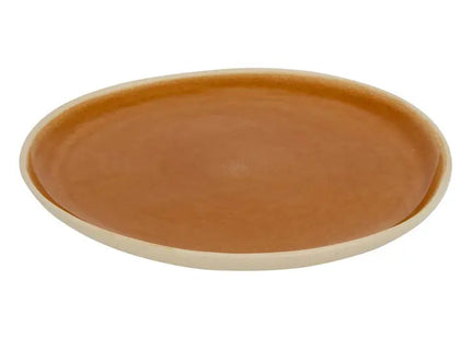 Plato "Wonja" ocre D27cm -  207231A